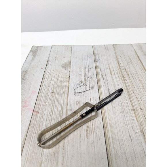 Stainless Steel #2 Floating Blade Vegetable Potato Peeler Home Utensil 6" - Picture 3 of 5